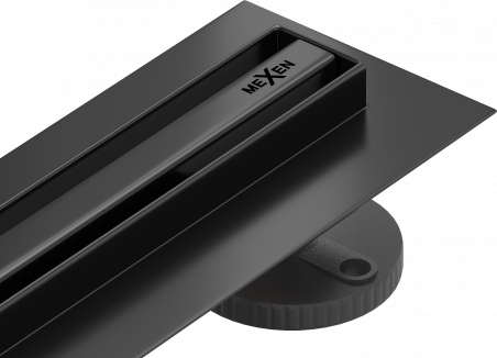 Душевой лоток Mexen Flat 360 Slim черный