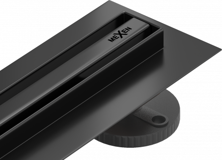 Душевой лоток Mexen Flat 360 Slim черный