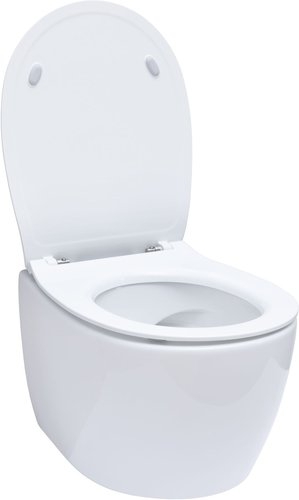 Подвесной унитаз Allen Brau Fantasy 4.11004.20 51x36,3 сиденье Duroplast, Soft-Close, белый