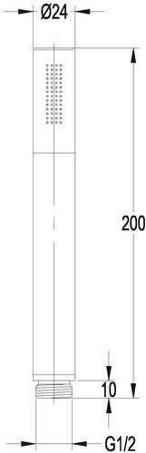 Смеситель для ванны Omnires Y с душевым набором цвет сатин