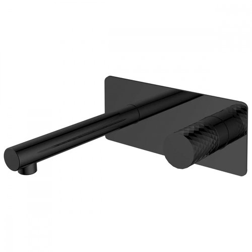 Смеситель настенный для умывальника Boheme Stick  черный