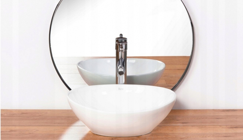 Умывальник Rea Avila 40,5x33,5 белый