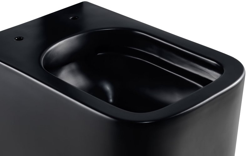 Унитаз подвесной Vincea Ultra с сиденьем soft-close черный 