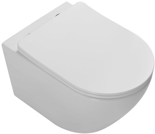 Унитаз подвесной Vincea Tornado Globo  с сиденьем soft-close белый