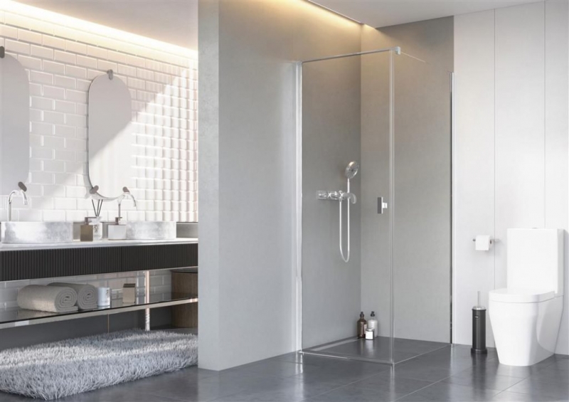 Душевой уголок Radaway Nes 8 KDJ I стекло прозрачное/хром