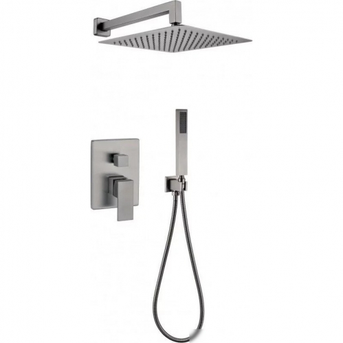 Душевая система скрытого монтажа Grocenberg BG графит 