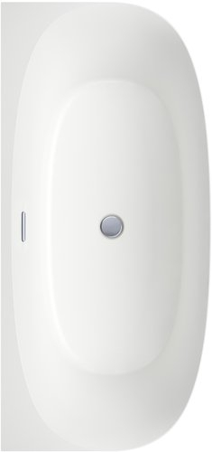 Ванна акриловая Wellsee Belle Spa 2.0 160x75 белый глянец (слив-перелив хром)