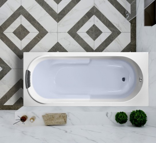 Ванна акриловая Lavinia Boho Bristol 160x75 (с мягким гелевым подголовником), с ножками