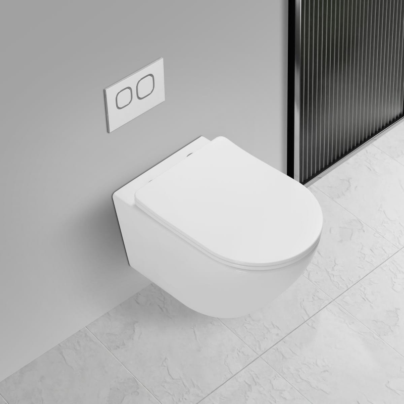 Унитаз подвесной Vincea Tornado Globo  с сиденьем soft-close белый