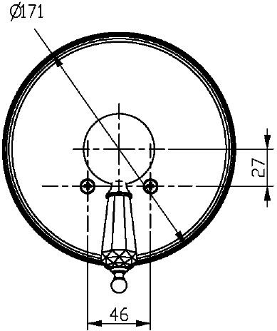 Смеситель встроенный Boheme Tradizionale Chromo