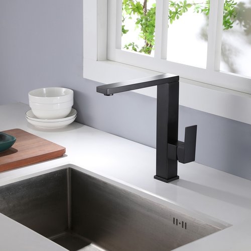 Смеситель для кухни Abber Daheim черный