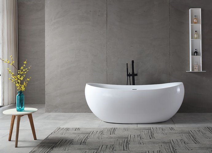 Ванна акриловая Abber  170x80 