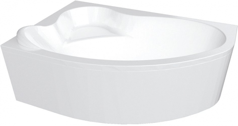 Ванна акриловая Bonito Home (Banoperito) ROSA с ножками левая