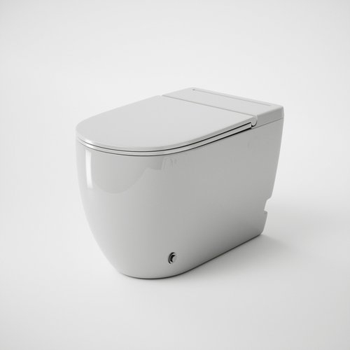 Унитаз приставной Grossman 57x35 с импульсным смывом сиденье Duroplast, микролифт