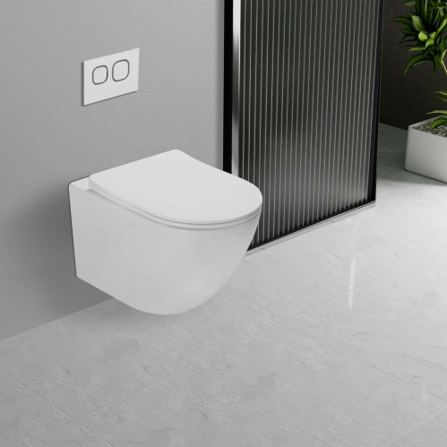 Унитаз подвесной Vincea Tornado Globo  с сиденьем soft-close белый