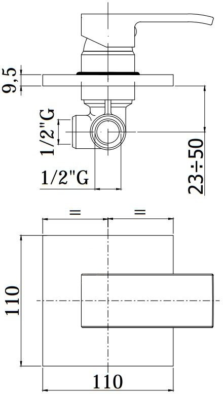 Комплект для ванны Paffoni Elle, черный матовый для ванны с наполнением через сифон