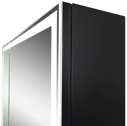Шкаф с зеркалом Континент Mirror Box LED 100х80 с подсветкой и сенсорным управлением