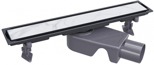 Душевой трап RGW SDR-22B-40 40 см под плитку/черный