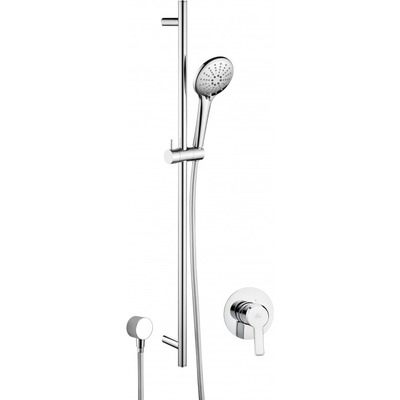 Душевая система скрытого монтажа с душевым гарнитуром Deante ARNIKA, хром