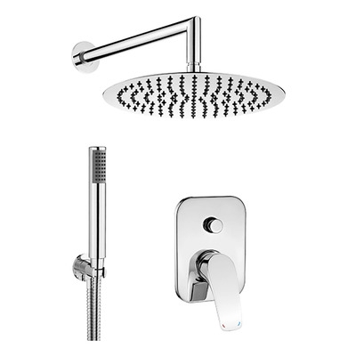 Душевая система скрытого монтажа Deante Cynia, хром