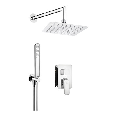 Душевая система скрытого монтажа Deante Hiacynt, хром