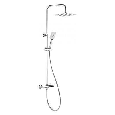 Душевая колонна Deante Cascada Alpinia с термостатическим смесителем, хром