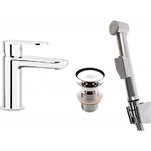 Смеситель для раковины с лейкой типа бидетта DEANTE ALPINIA, хром