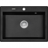 DEANTE ERIDAN графитовый металик - мойка 1 чаша, 700*520*197 мм + сифон SPACE SAVER
