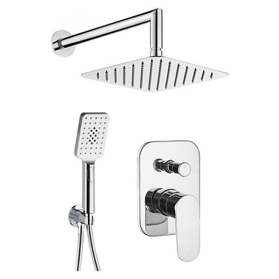 Душевая система скрытого монтажа Deante Alpinia, хром