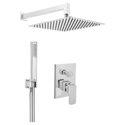 Душевая система скрытого монтажа Deante Azalia, (в компл.2 рычага), хром