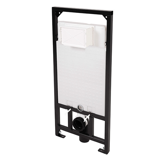 Deante Инсталляция для унитаза, кнопка белая