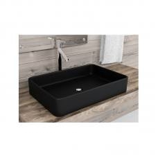 Раковина накладная ESBANO IRIOS черный матовый