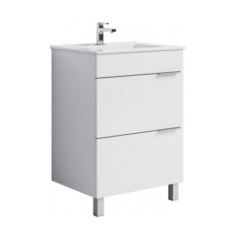 Aqwella Brig тумба с умывальником, шириной 60,цвет белый