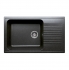 Мойка POLYGRAN F-19 черный 85х50