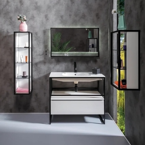 Armadi Art Loft мебель для ванной комнаты консоль+тумба 120см без раковины