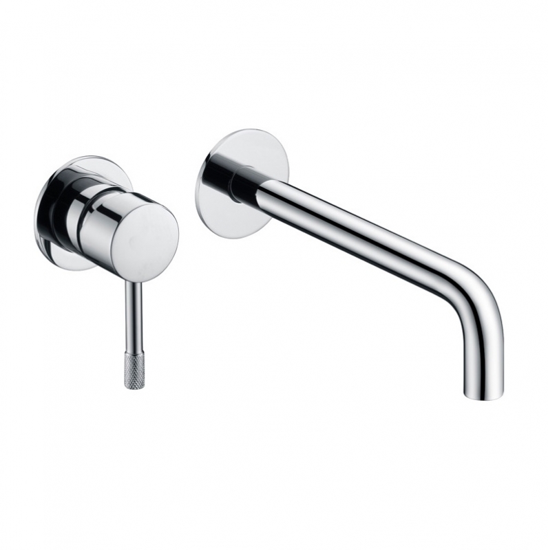 Смеситель для умывальника из стены Boheme Uno. Хром