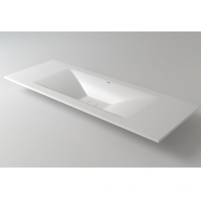 Раковина Holbi Sirius + STL, из Solid Surface H14 мм