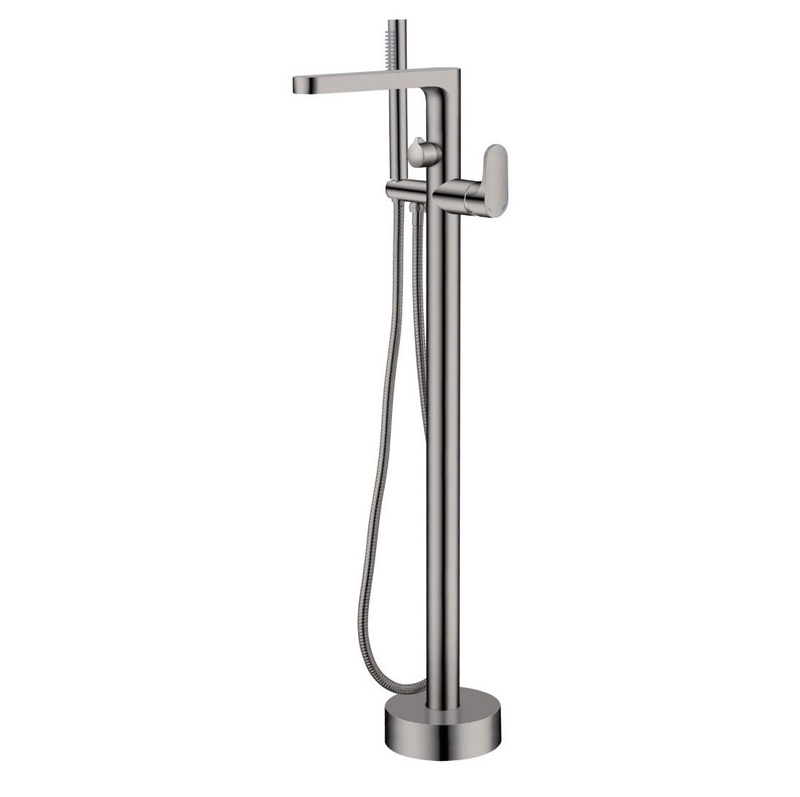 СМЕСИТЕЛЬ НАПОЛЬНЫЙ ДЛЯ ВАННЫ BOHEME SPECTRE нержавеющая сталь