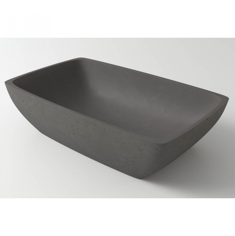 Раковина Holbi Titan, 60x36, из Solid Surface бетон