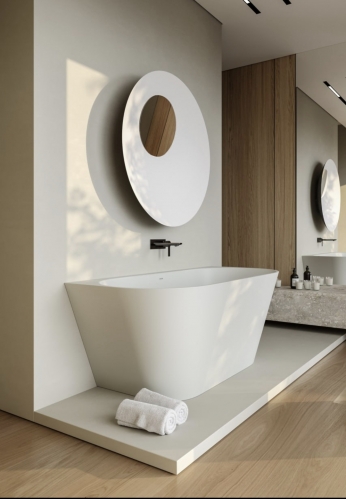 Ванна Selena New 170*80 белая матовая 