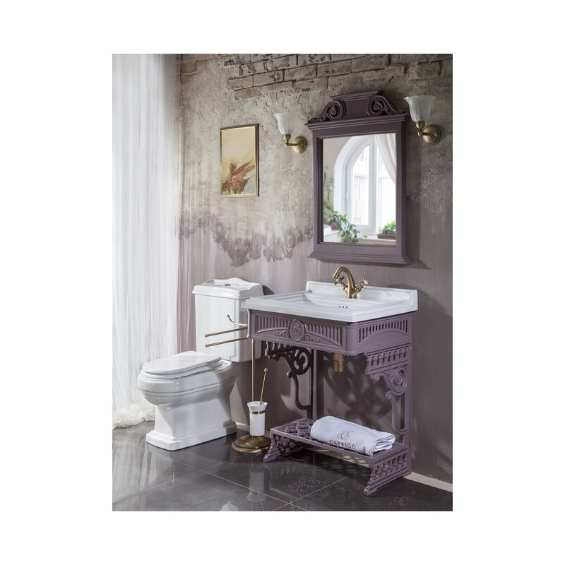 Консоль VICTORIAN литая (алюм.сплав) с полкой, покрытие - эмаль