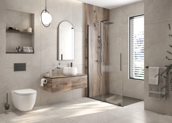 Зеркало Deante Silia, цвет графит