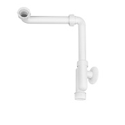 СИФОН ДЛЯ УМЫВАЛЬНИКА MCALPINE 5/4X32, БЕЗ ВЫПУСКА, КОМПАКТ