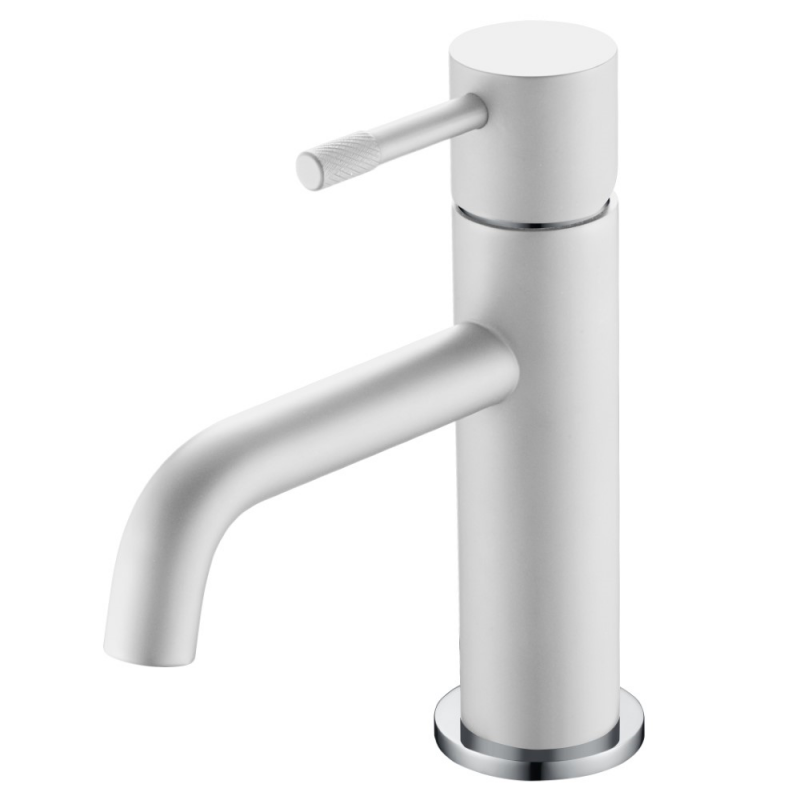 Смеситель для умывальника Boheme Uno, цвет белый/хром