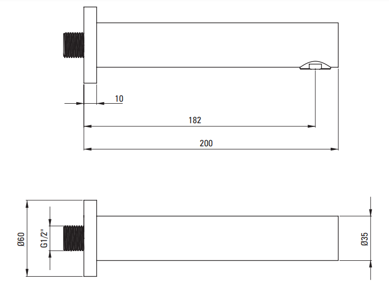  Система скрытого монтажа Deante Gold для ванной круглая, золотая