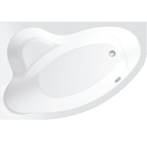 Ванна акриловая Bonito Home (Banoperito) ROSA с ножками левая