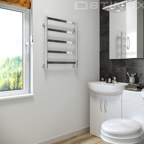 Полотенцесушитель водяной Stinox Maxima хром