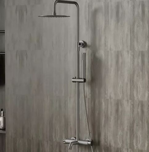 Душевая система Vieir V40-OMODEO графит