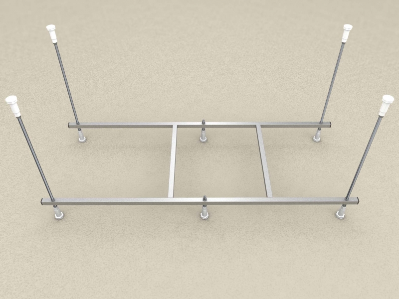 Сборный каркас к ванне Ника 170см 