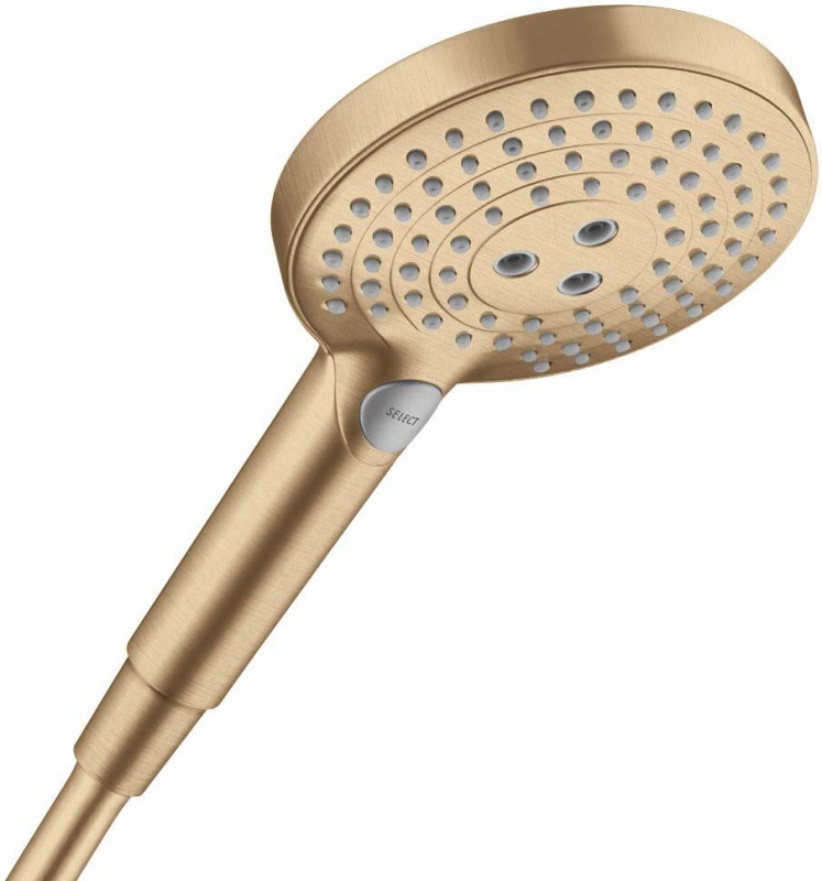 РУЧНОЙ ДУШ HANSGROHE RAINDANCE SELECT 120, 3JET, БРОНЗА матовая